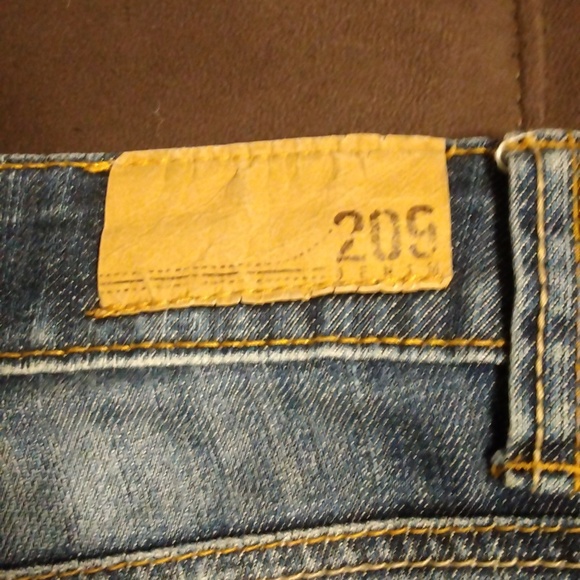 209 Distressed Ankle Crop Jeans Size 28 - Picture 8 of 8